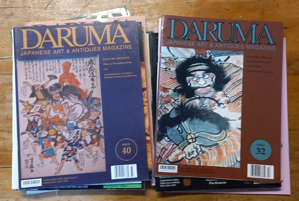 Daruma Japanese  Art and Antiques Magazine Bundle