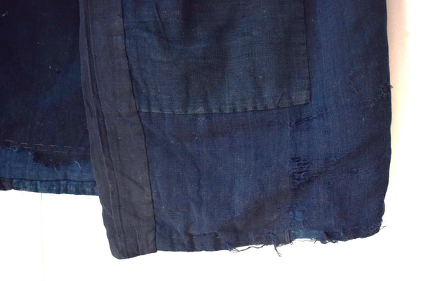 Antique  Boro Indigo Hanten Work Jacket