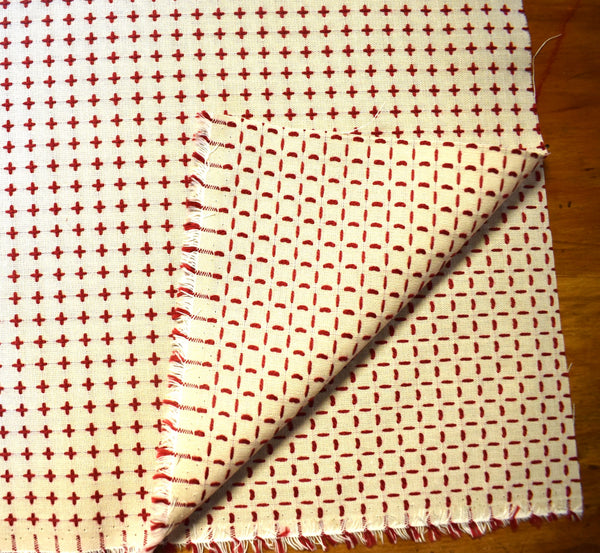 Red Crosses  (New Cotton)