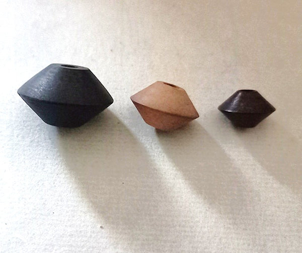 Old Wooden Abacus Beads