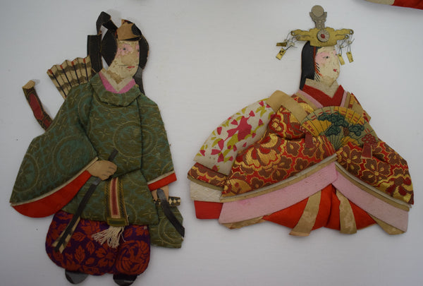 Antique Hina Matsuri Oshie ( Damaged)