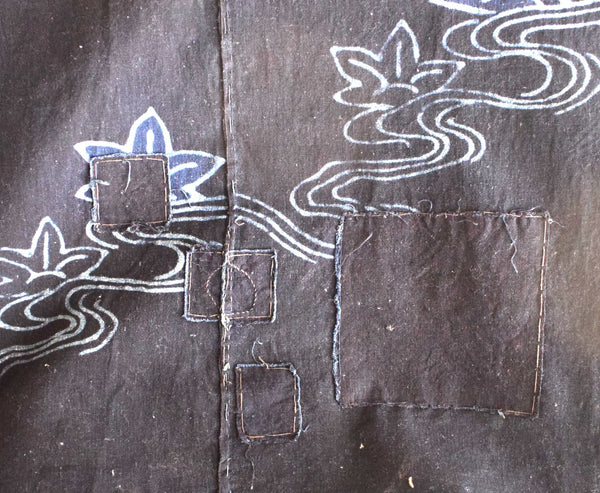 Tsutsugaki Indigo Panel