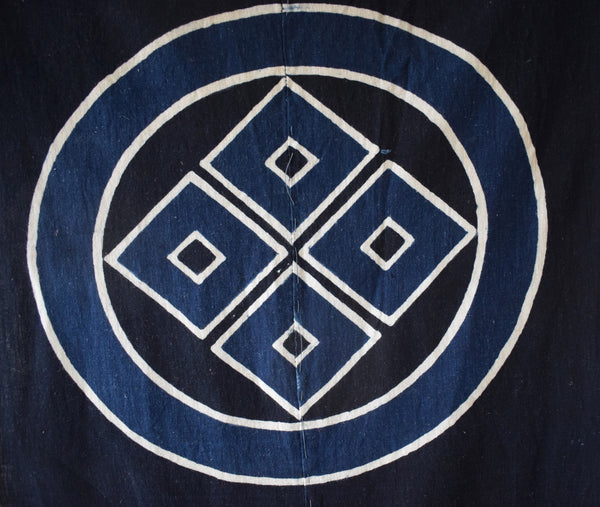 Tsutsugaki Indigo Panel