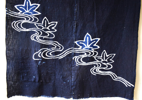 Tsutsugaki Indigo Panel
