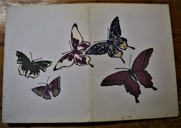 Butterfly Design Book  by  Kamisaka Sekka