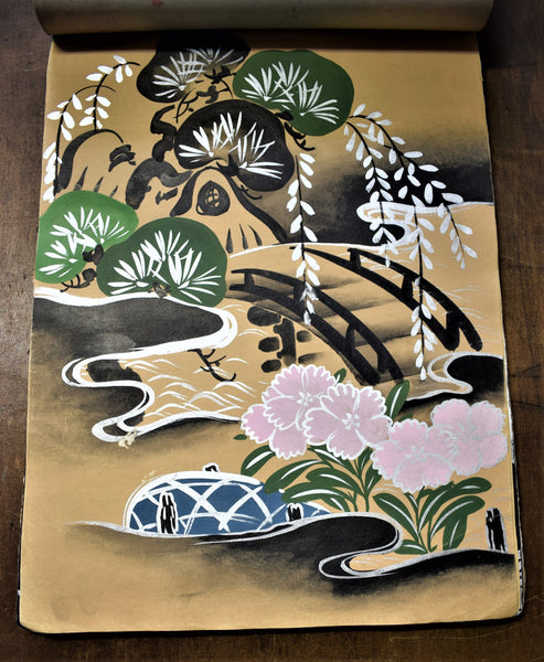 Handpainted Zuan-cho Textile Design Album