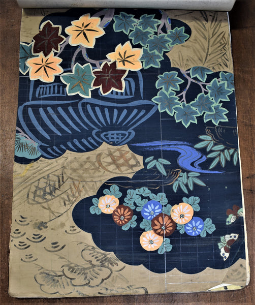 Handpainted Zuan-cho Textile Design Album