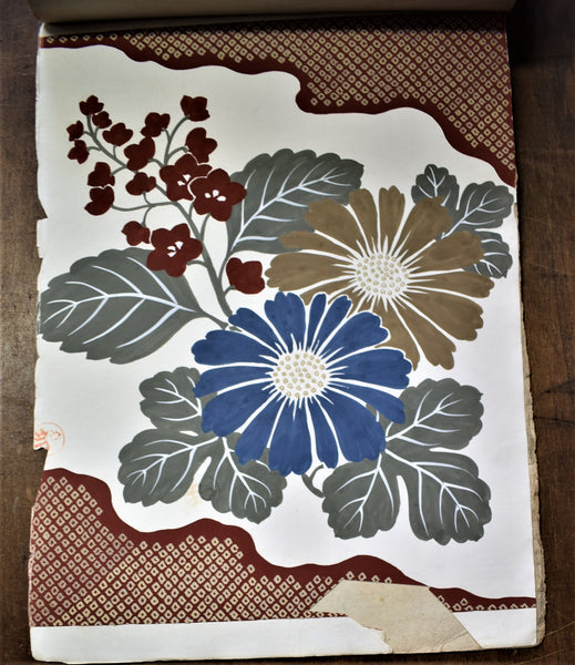 Handpainted Zuan-cho Textile Design Album