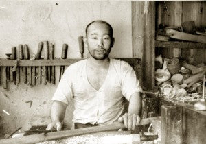 Pre-war Ejiko Kokeshi Doll