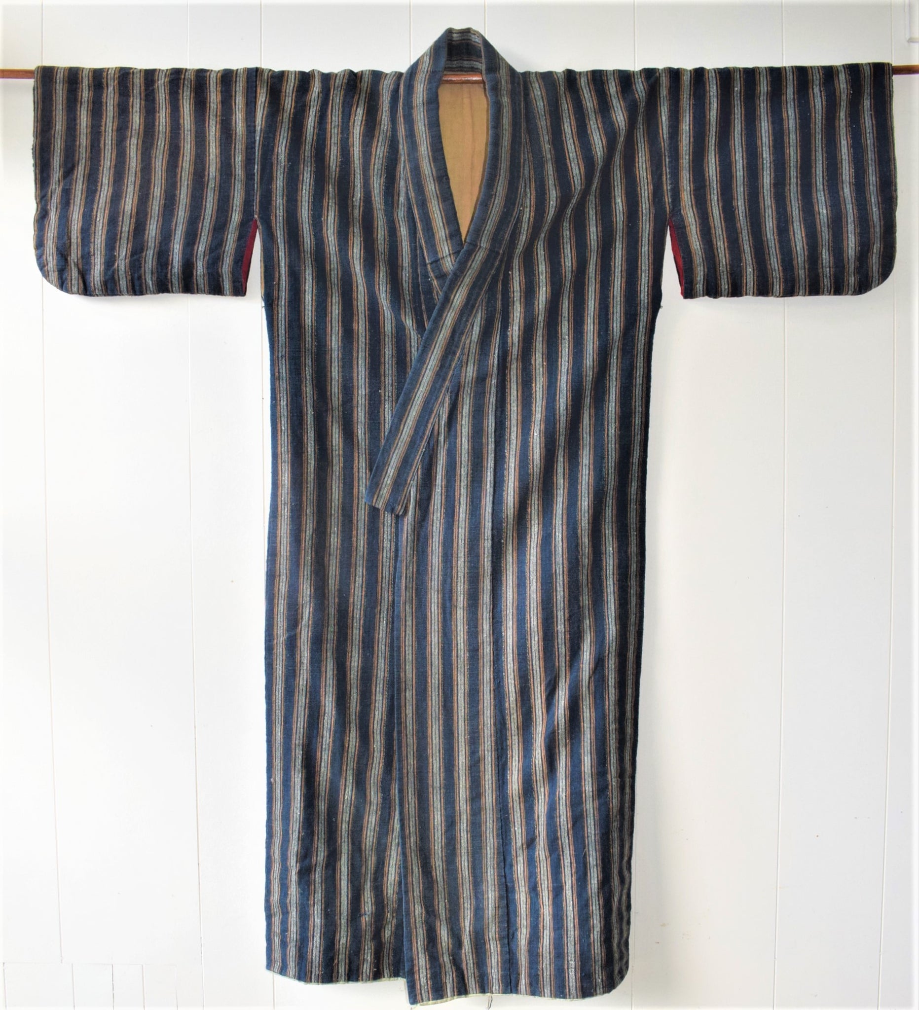 Antique Handwoven Cotton Kimono