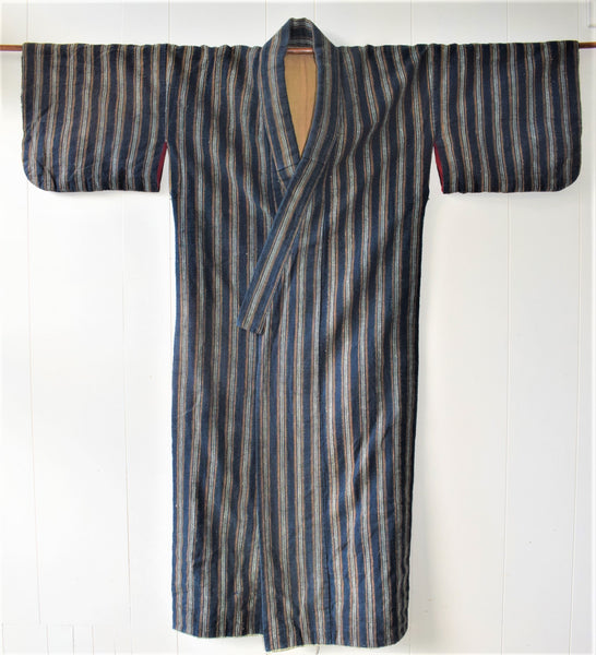 Antique Handwoven Cotton Kimono