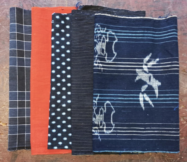 Antique Japanese Cotton Selection (3)