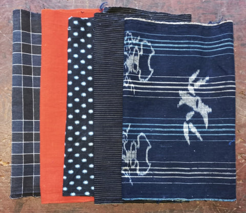 Antique Japanese Cotton Selection (3)