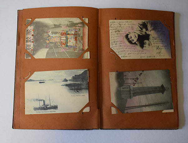 Early 20th Century Postcard Album