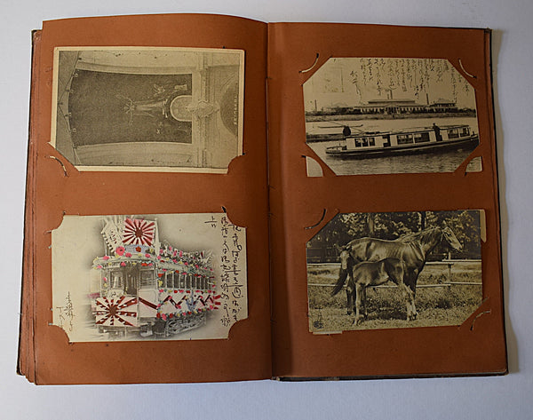 Early 20th Century Postcard Album