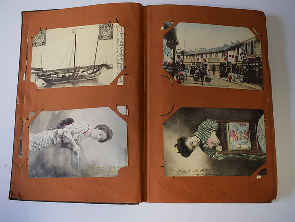 Early 20th Century Postcard Album