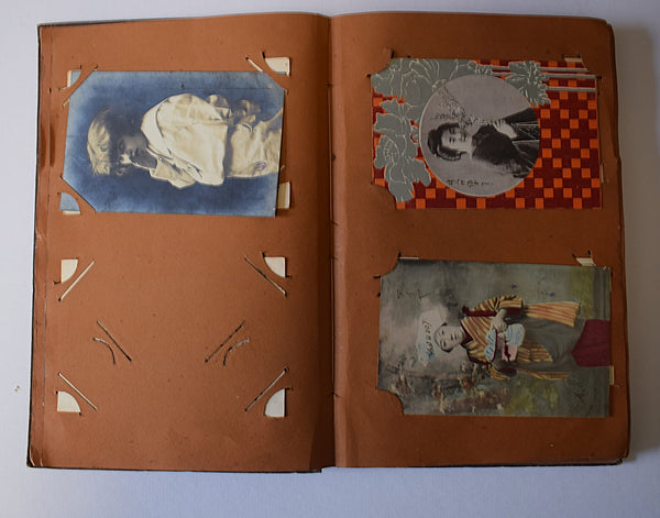 Early 20th Century Postcard Album