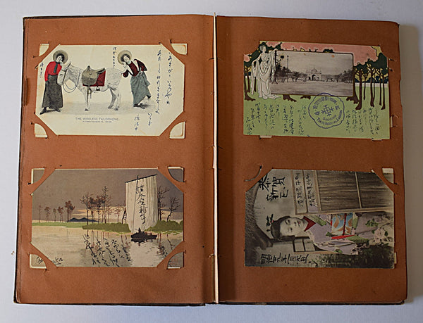 Early 20th Century Postcard Album