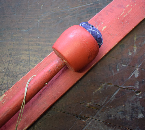 Vintage Wooden Kukedai Sewing Stand