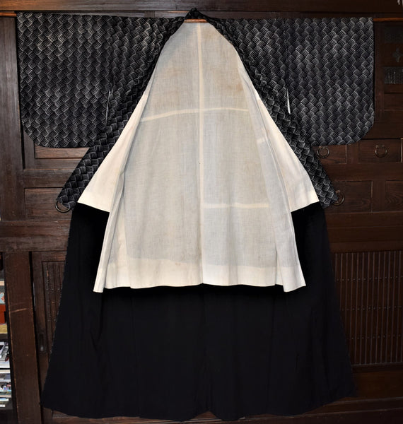 Antique Wool Muslin Kimono