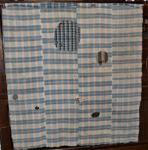Antique Boro Check futonji