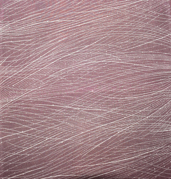 Dusky Mauve  Kimono Silk  -  7.8m