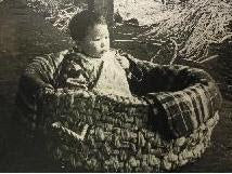 Pre-war Ejiko Kokeshi Doll