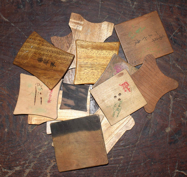 Wooden Itomaki Thread Bobbins