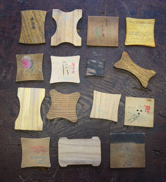 Wooden Itomaki Thread Bobbins