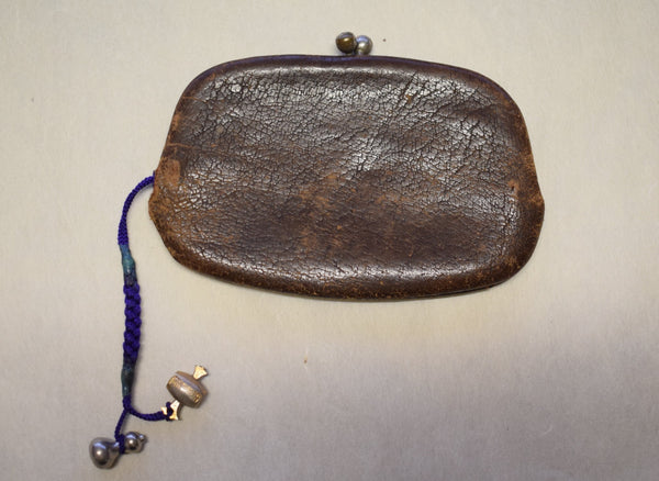 Small Vintage Leather Coin Purse