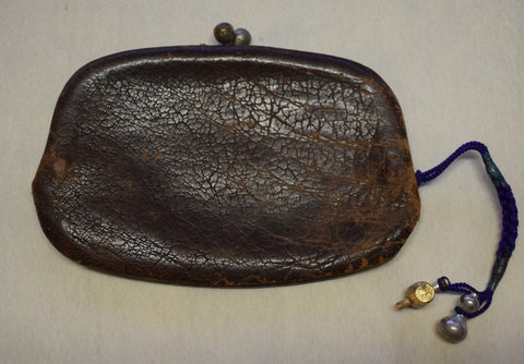 Small Vintage Leather Coin Purse