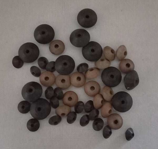 Old Wooden Abacus Beads