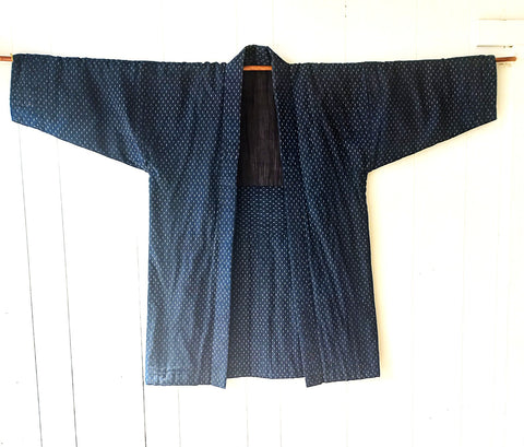 Vintage Padded Kasuri Hanten