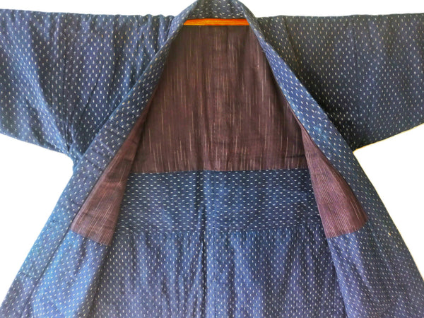 Vintage Padded Kasuri Hanten