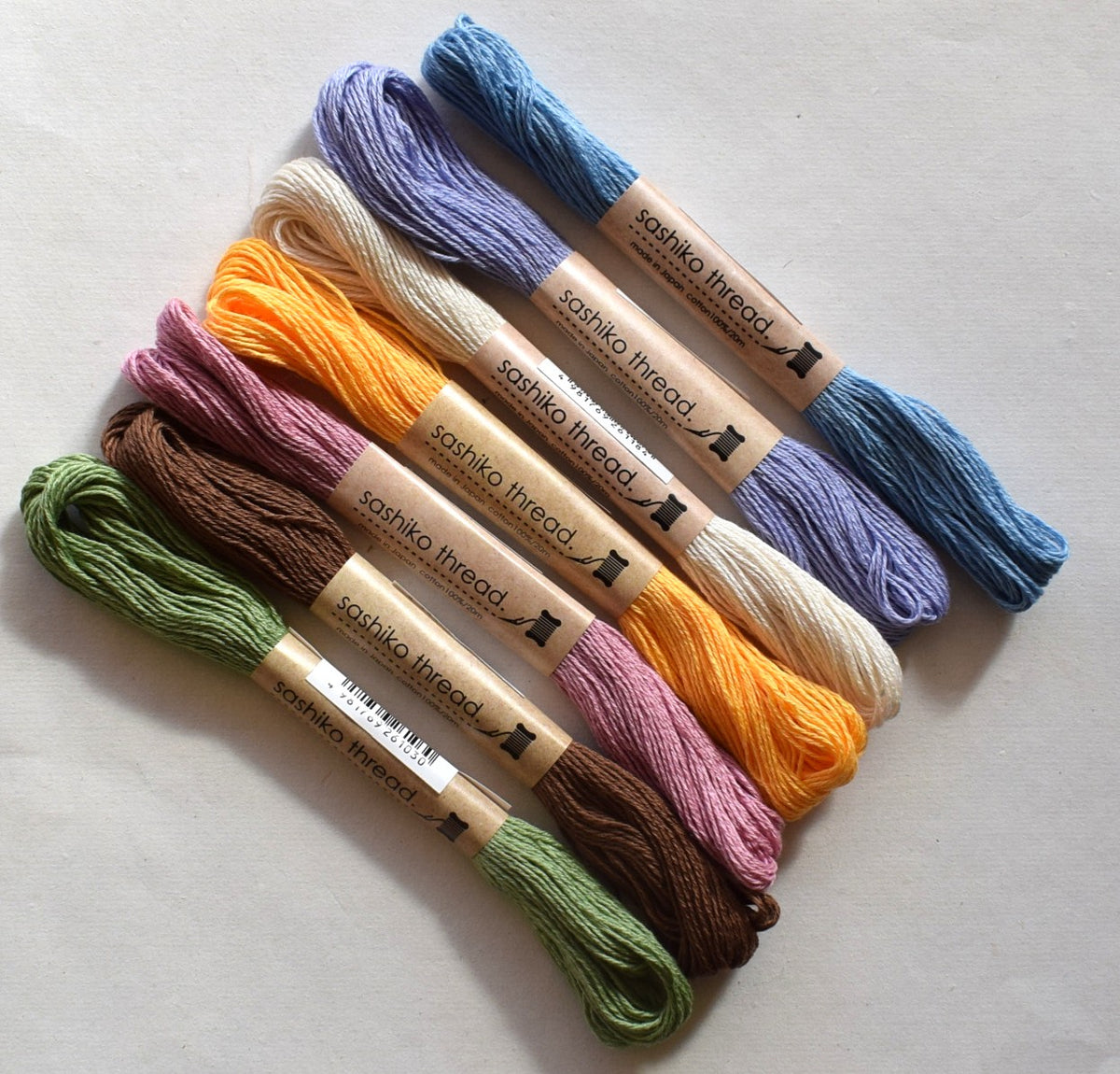 Sashiko Thread Selection - Pastel – Wafu Works