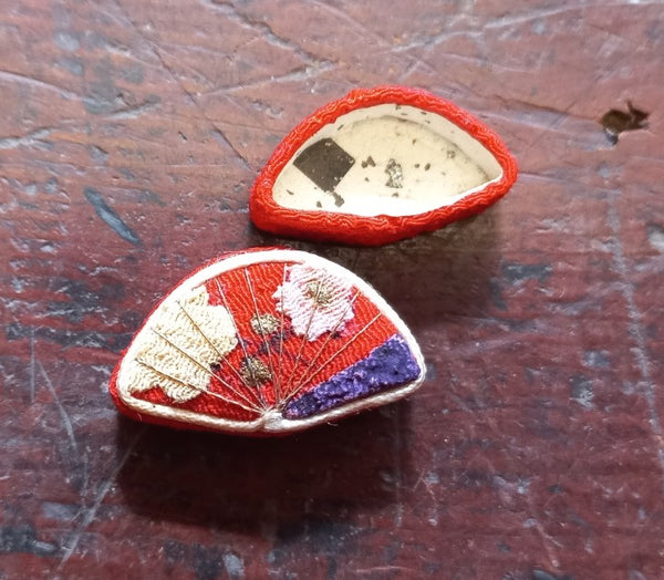 Antique Chirimenzaiku Boxes