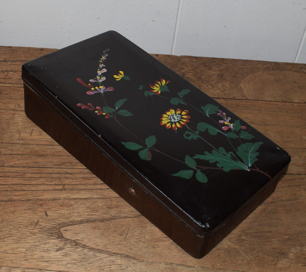 Vintage Tin  Haribako Sewing Box
