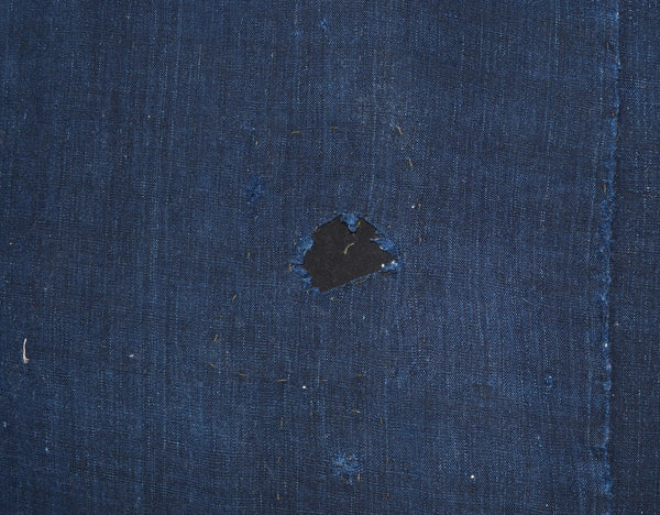 Antique Indigo Boro Futonji