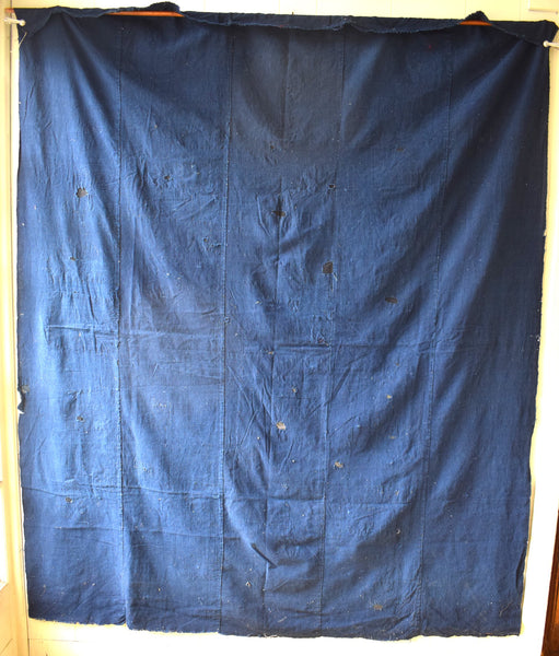 Antique Indigo Boro Futonji