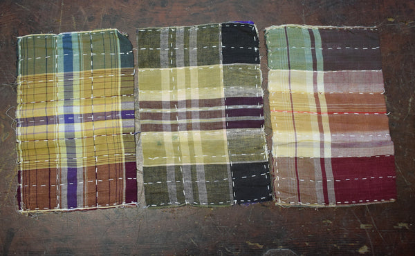 Vintage Sashiko  Zokin Cleaning Cloths