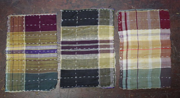 Vintage Sashiko  Zokin Cleaning Cloths