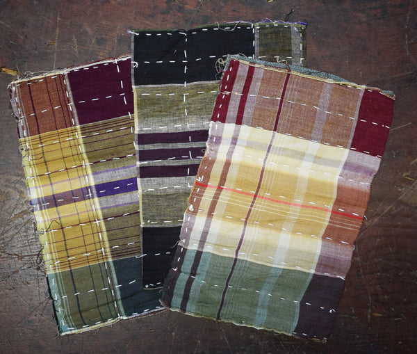 Vintage Sashiko  Zokin Cleaning Cloths