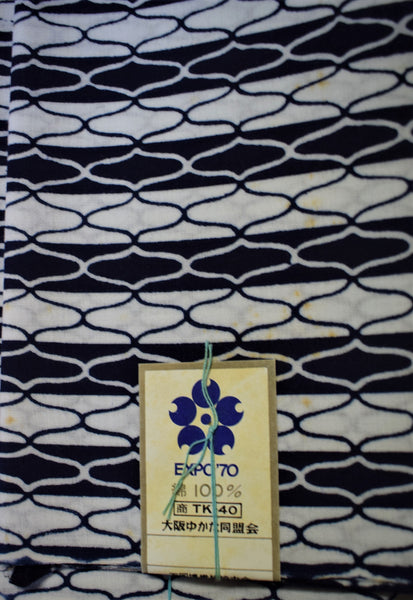 Fishing Net Pattern Yukata Bolt