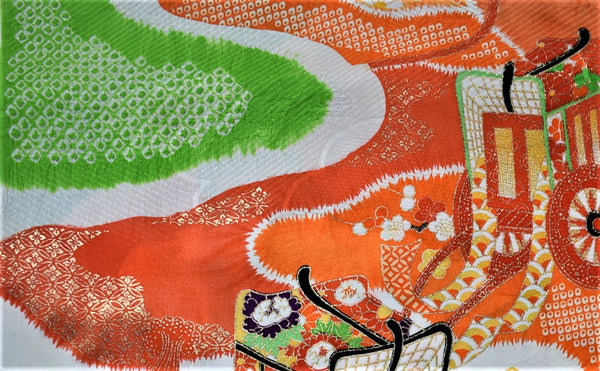 Girl's Kimono Silk