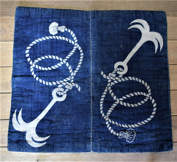 Anchor and Rope Katazome Mat
