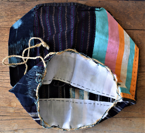 Vintage Cotton Komebukuro Rice Bag
