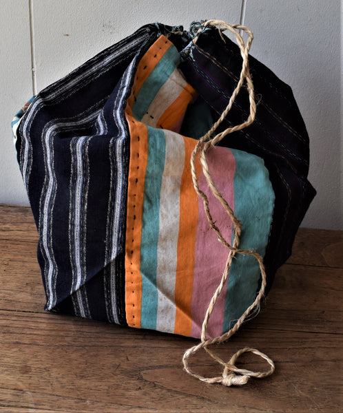 Vintage Cotton Komebukuro Rice Bag