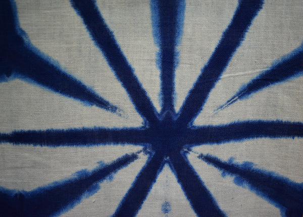 Indigo Sekka Shibori Cotton