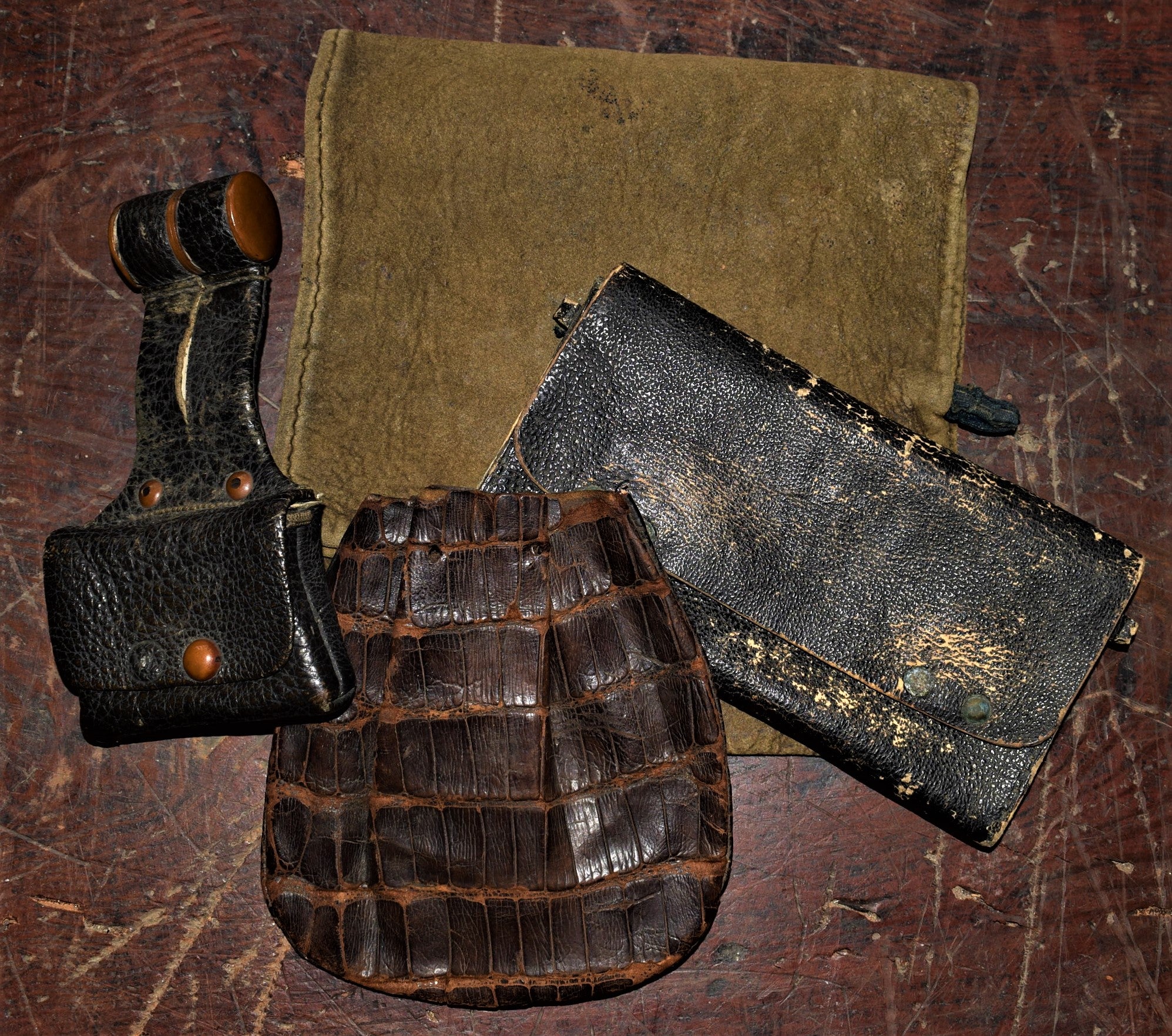 Old Leather Bags/Wallets