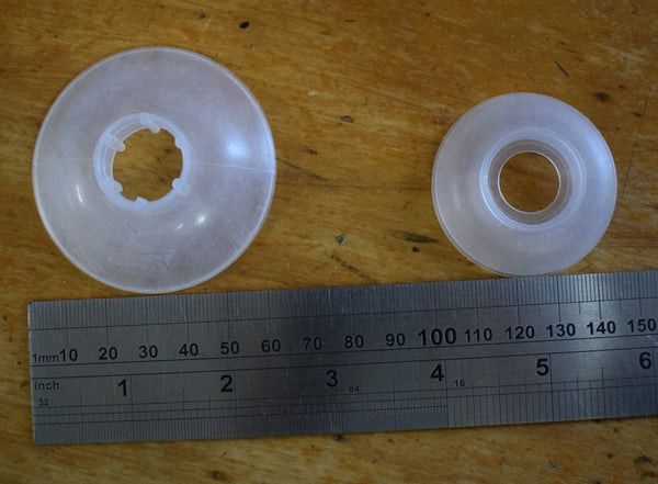 Plastic  Braiding  or Storage  Bobbins